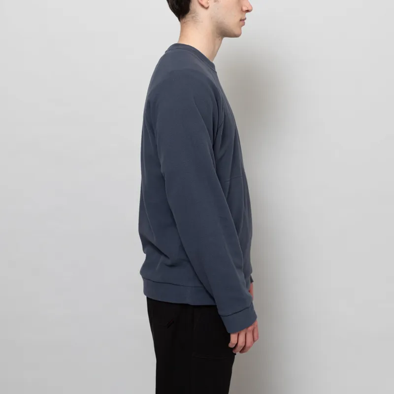 Patagonia Micro D Fleece Crewneck Smolder Blue-4