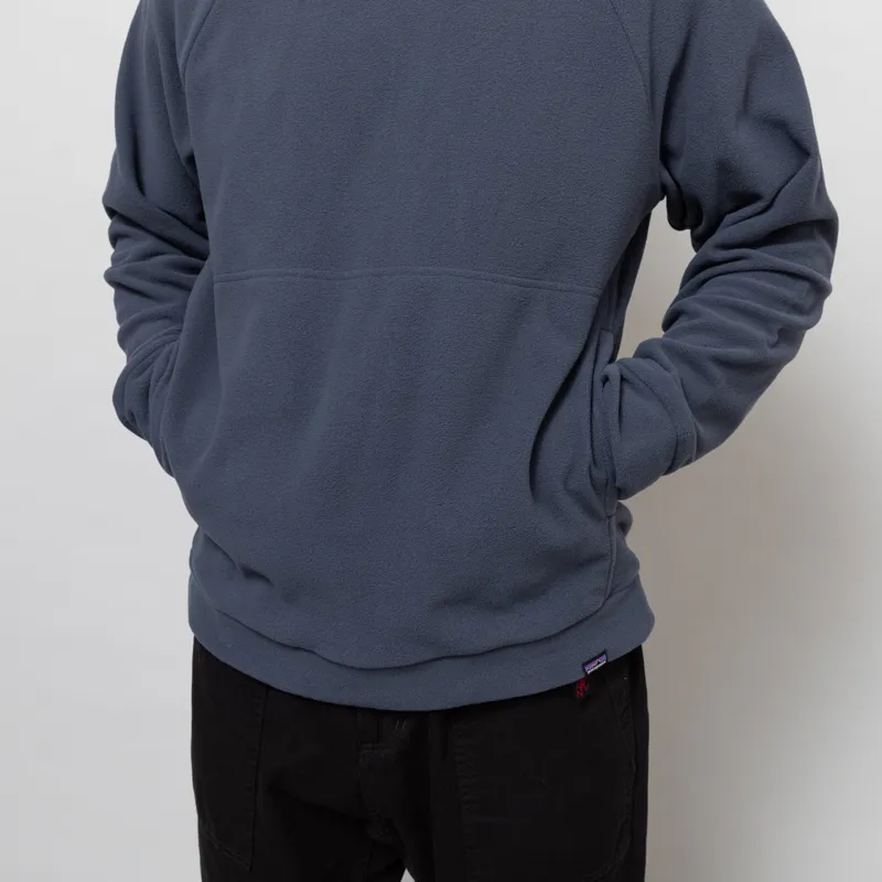 Patagonia Micro D Fleece Crewneck Smolder Blue-5