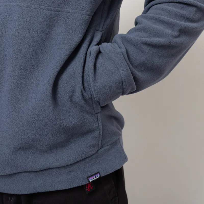 Patagonia Micro D Fleece Crewneck Smolder Blue-6