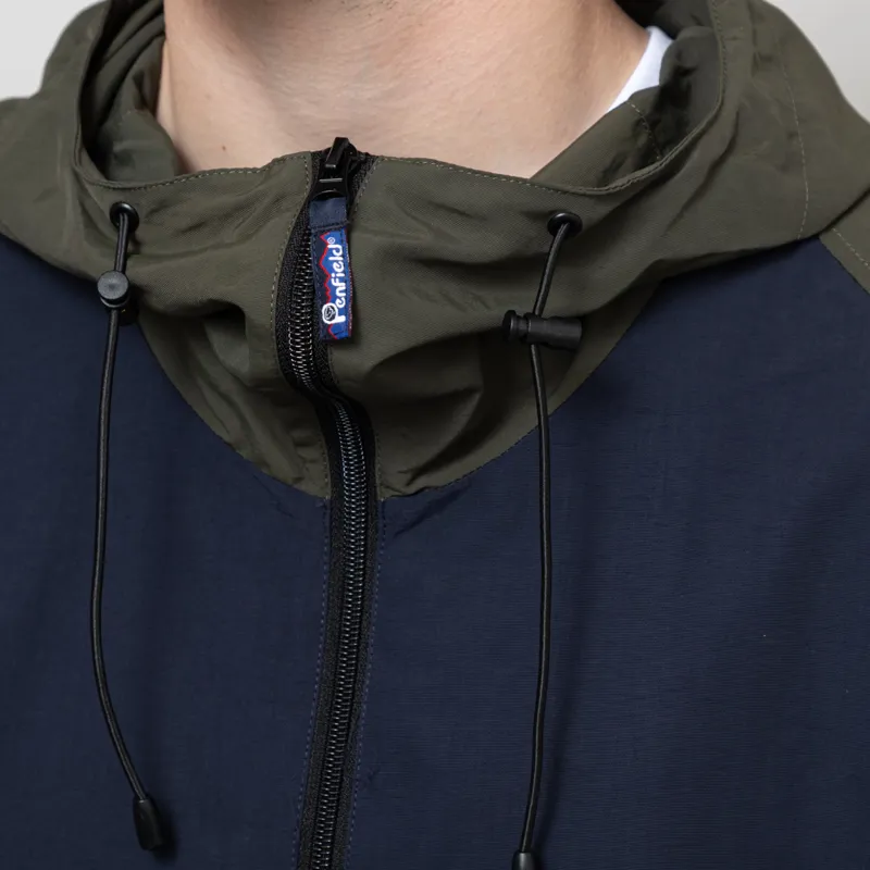 Penfield Pac Jac Windbreaker Jacket Navy Blazer-5