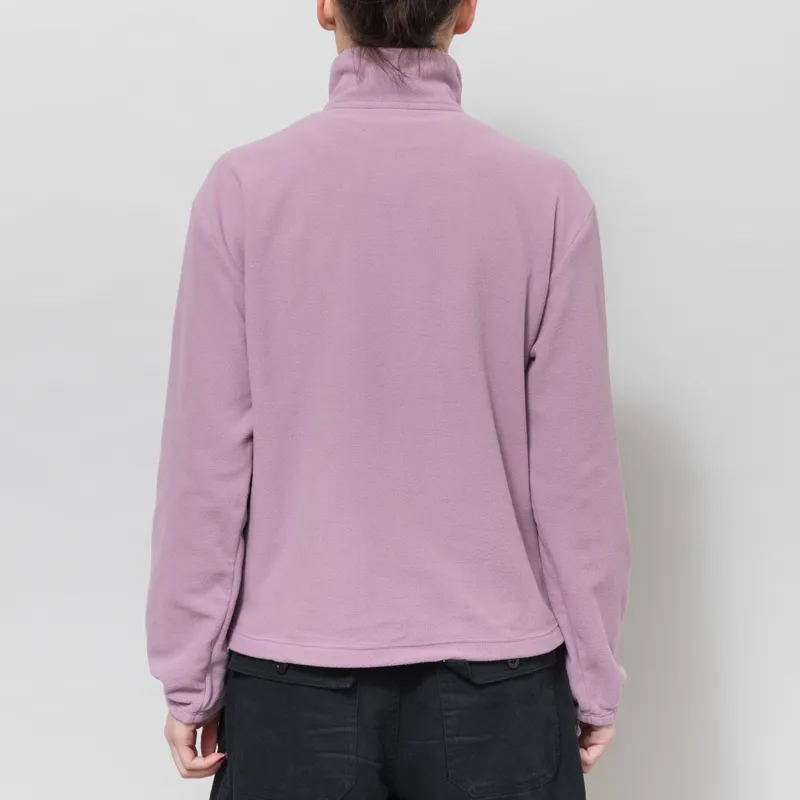 Patagonia Womens Micro D Half Zip Fleece Pullover Light Violet-2