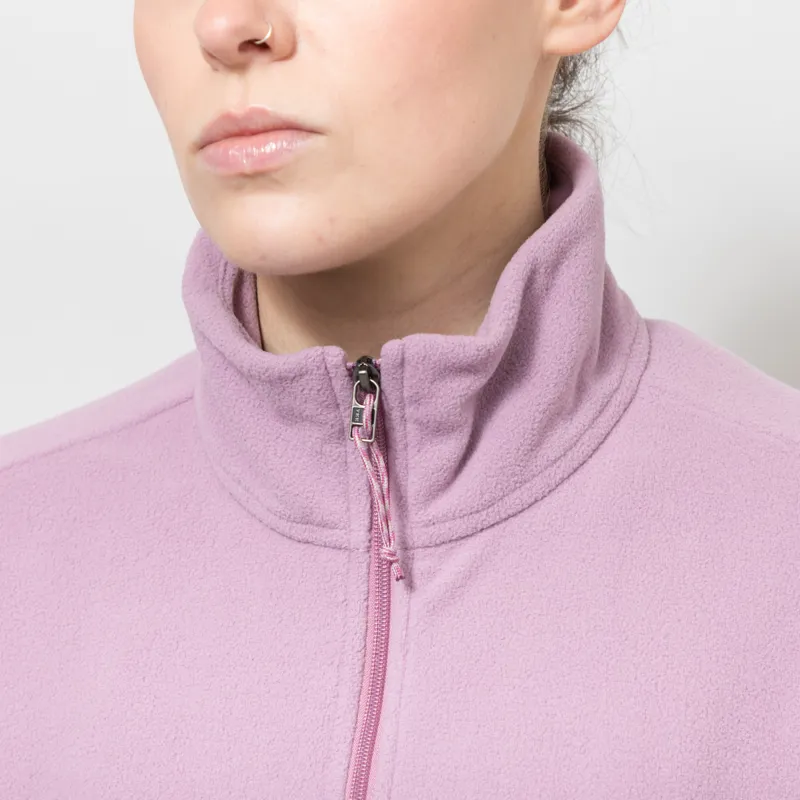 Patagonia Womens Micro D Half Zip Fleece Pullover Light Violet-4