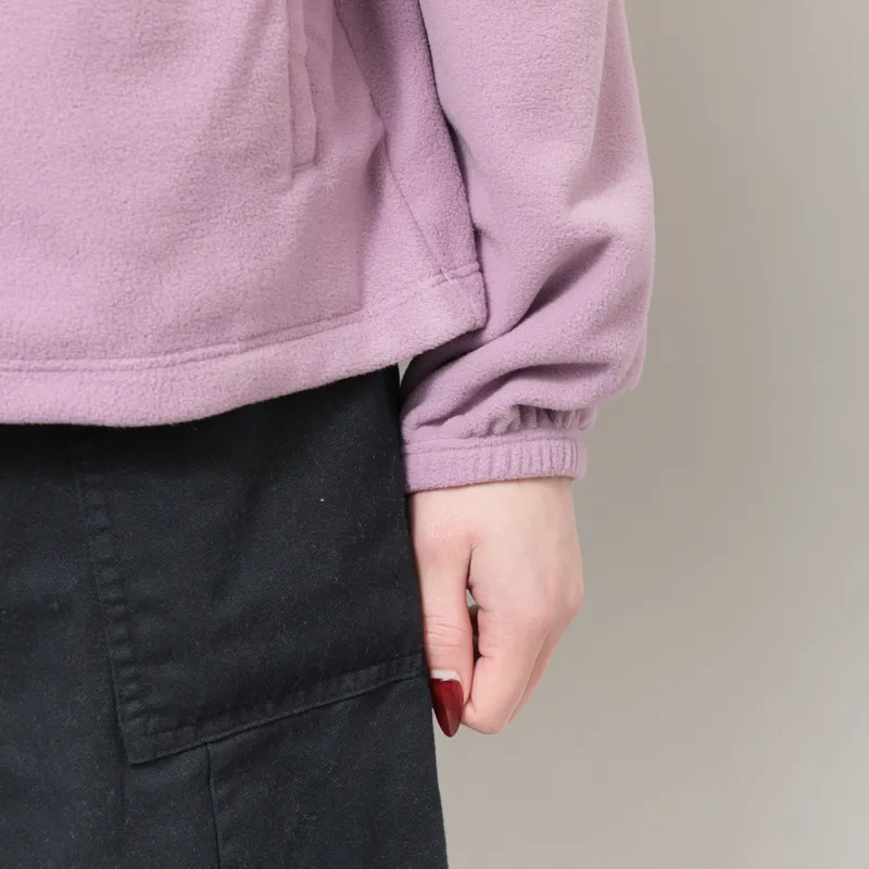 Patagonia Womens Micro D Half Zip Fleece Pullover Light Violet-8