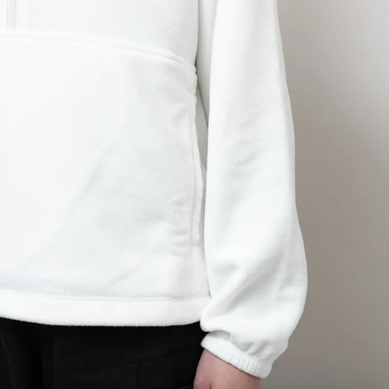 Patagonia Womens Micro D Half Zip Fleece Pullover Birch White-7