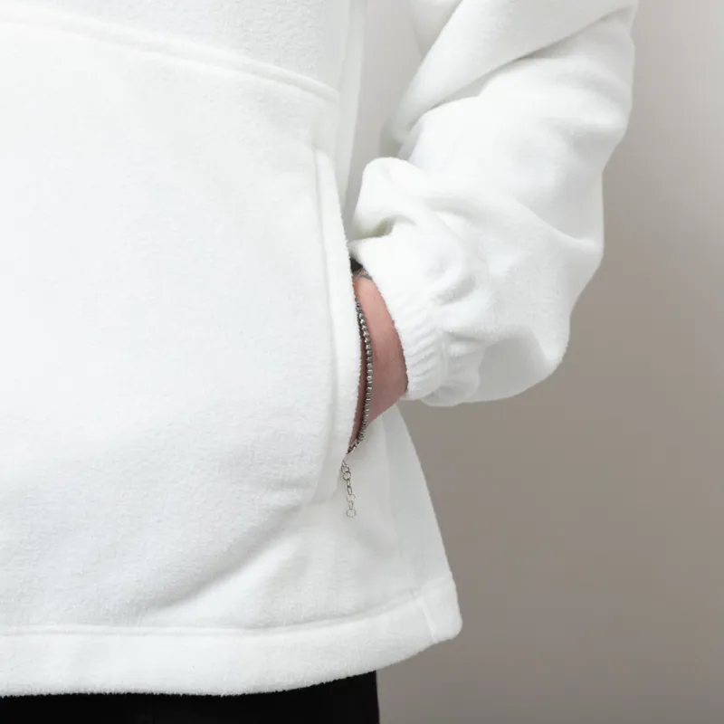 Patagonia Womens Micro D Half Zip Fleece Pullover Birch White-8