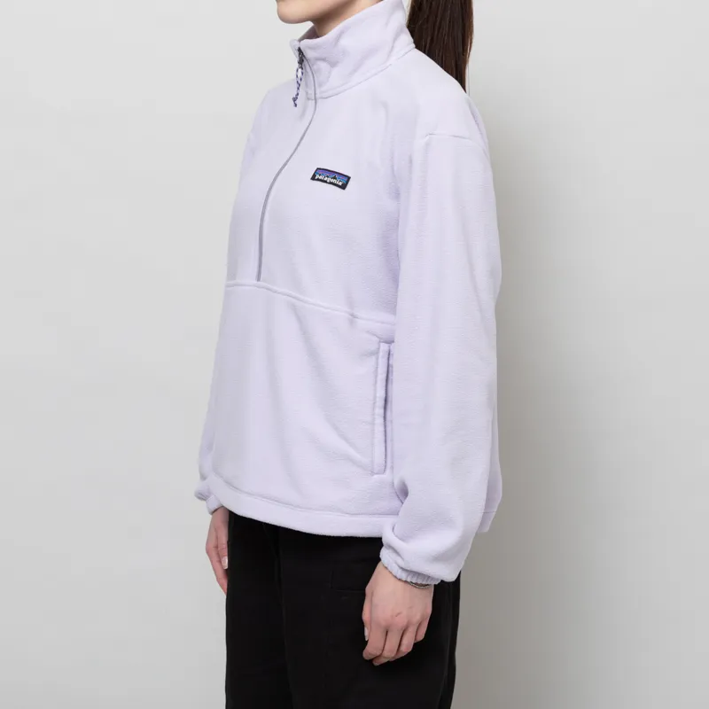 Patagonia Womens Micro D Half Zip Fleece Pullover Foxglove Purple-1