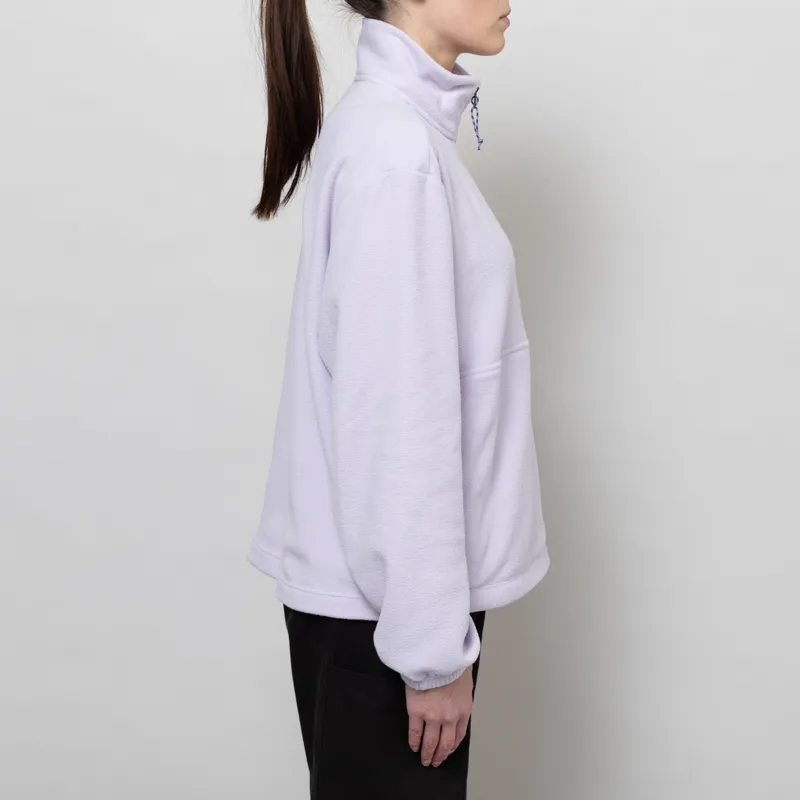 Patagonia Womens Micro D Half Zip Fleece Pullover Foxglove Purple-4