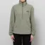 Patagonia Womens Micro D Half Zip Fleece Pullover River Rock Green