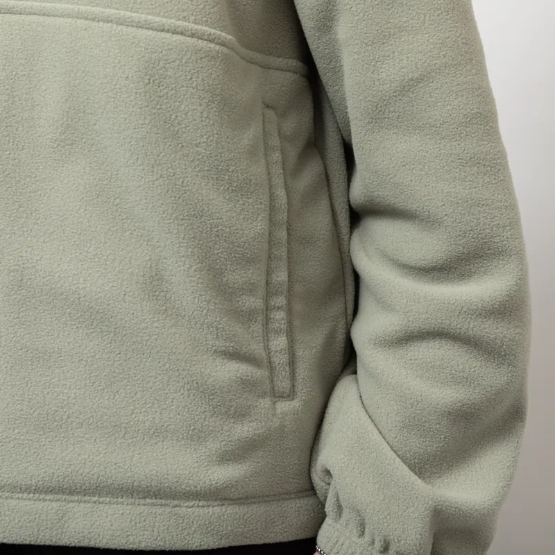 Patagonia Womens Micro D Half Zip Fleece Pullover River Rock Green-7