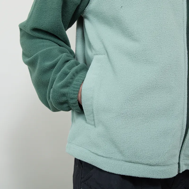 Patagonia Womens Micro D Patch Pocket Fleece Jacket Cover Green-7