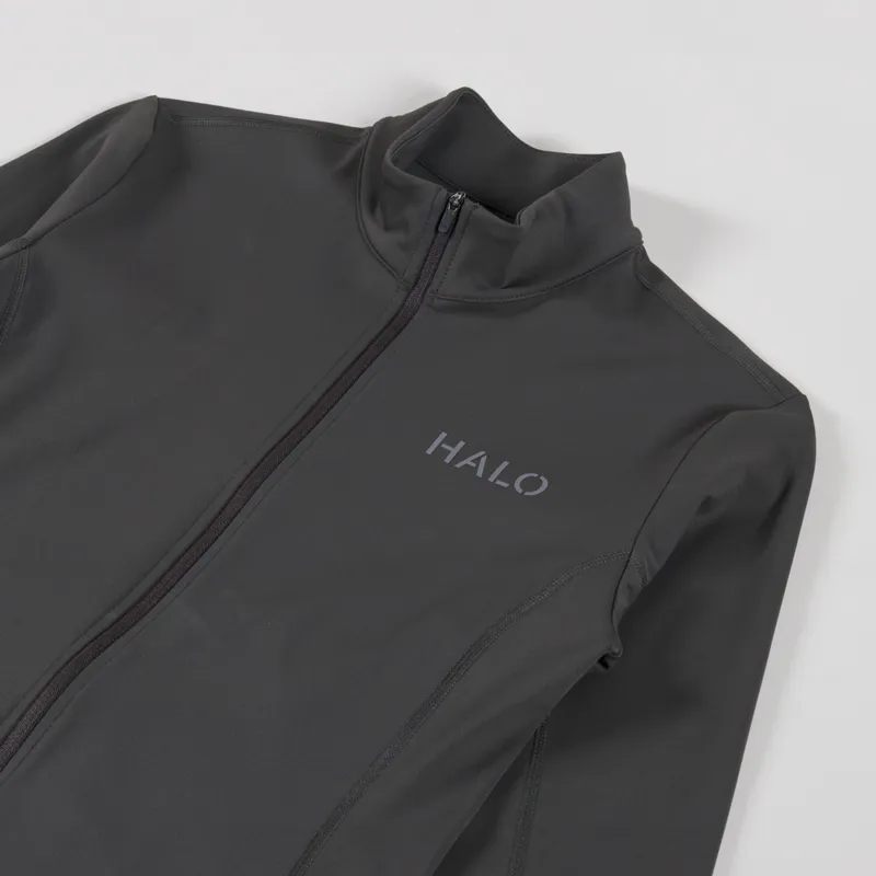 Halo Womens Training Zip Shirt Grey-4