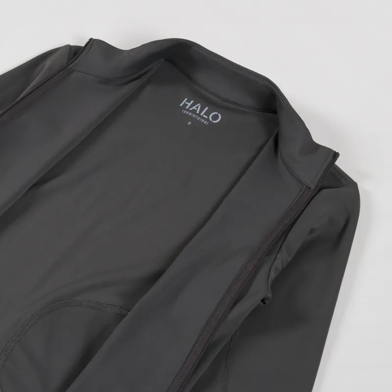 Halo Womens Training Zip Shirt Grey-5