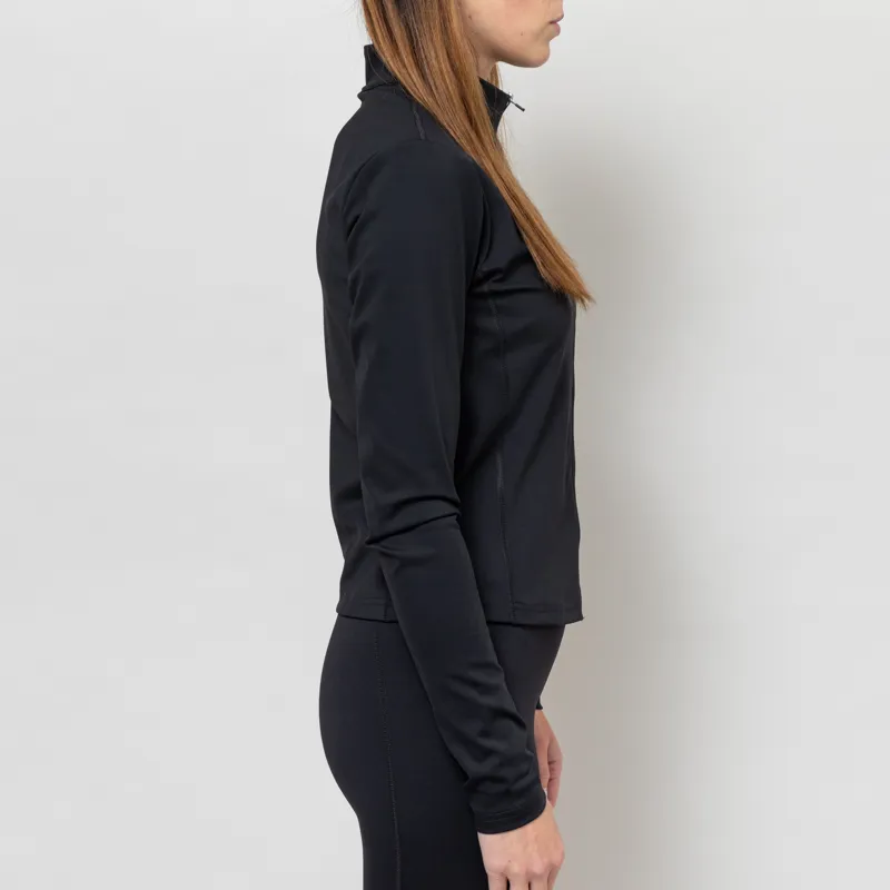 Halo Womens Training Zip Shirt Black-5