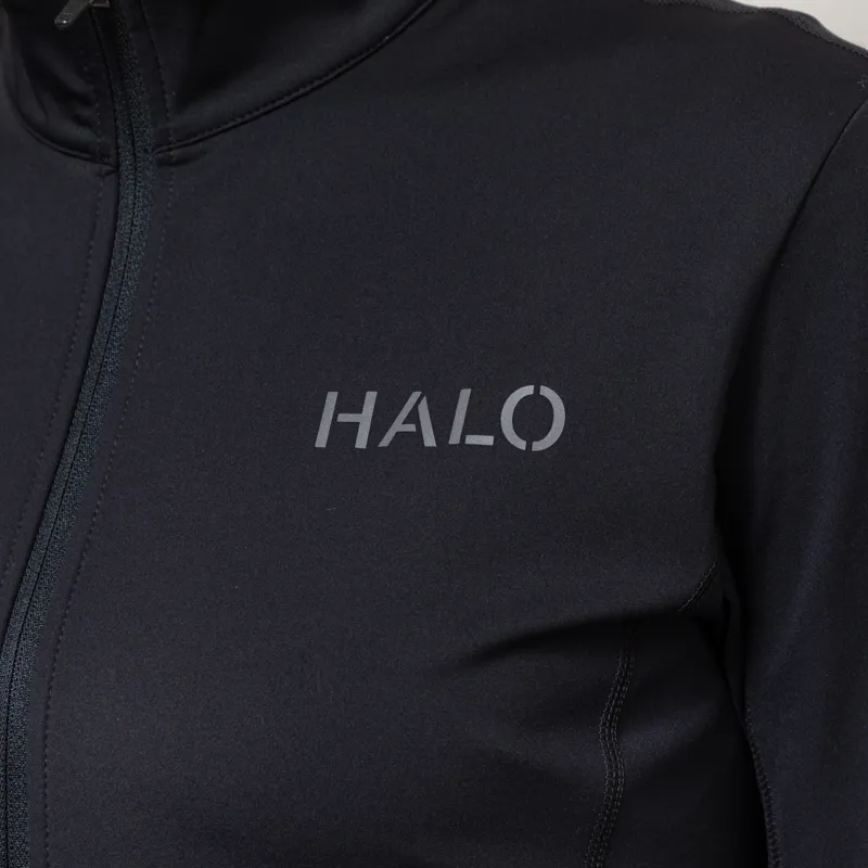 Halo Womens Training Zip Shirt Black-8