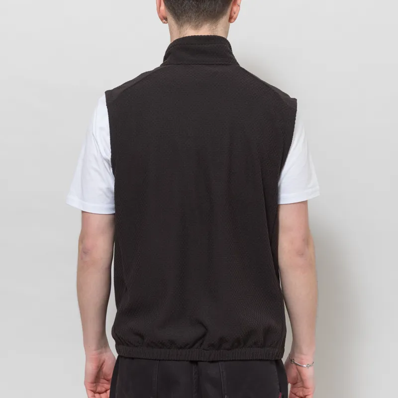Patagonia Textured Fleece Vest Black-2
