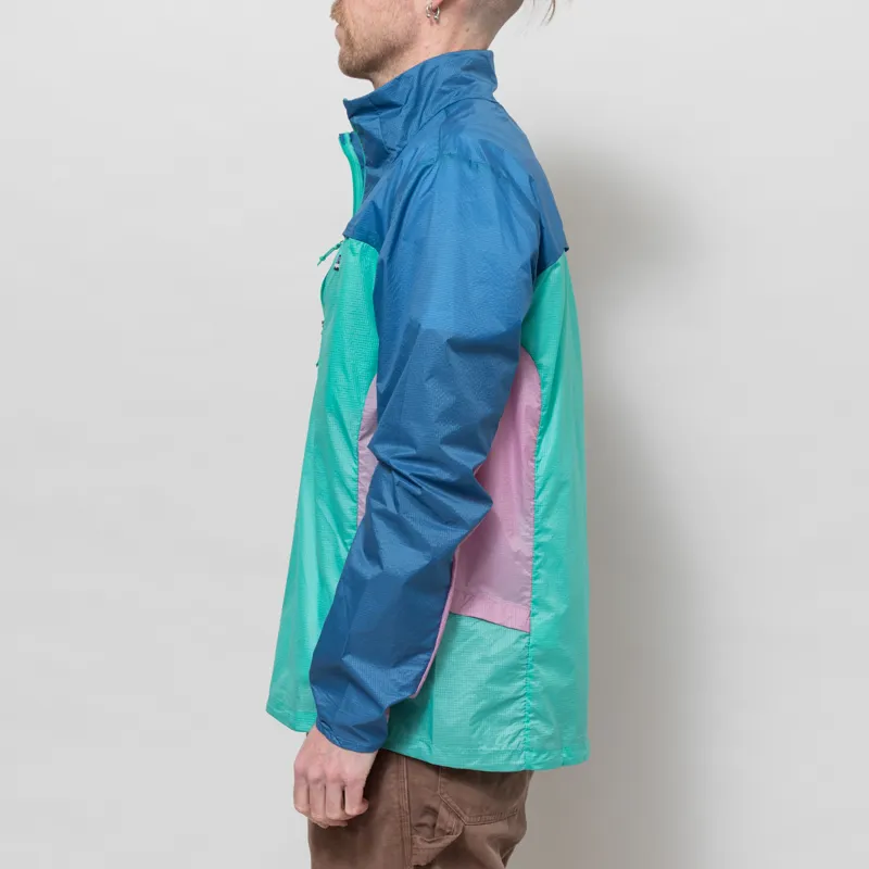 Patagonia Houdini Stash Half Zip Pullover Aqua Stone-2