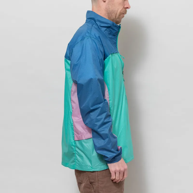 Patagonia Houdini Stash Half Zip Pullover Aqua Stone-4