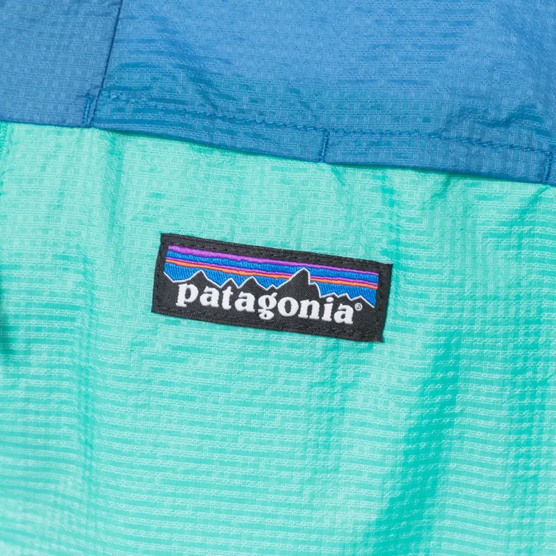 Patagonia Houdini Stash Half Zip Pullover Aqua Stone-7