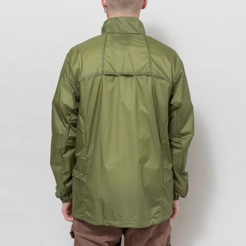 Patagonia Houdini Stash Half Zip Pullover Caper Green-3