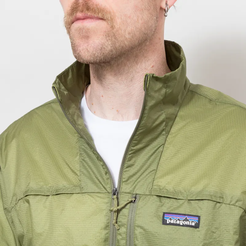 Patagonia Houdini Stash Half Zip Pullover Caper Green-6