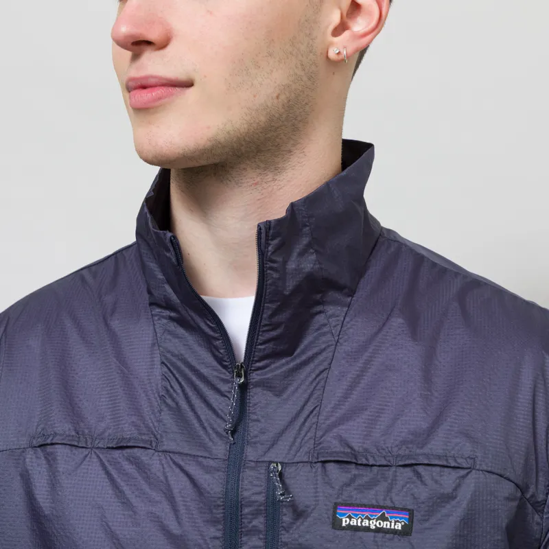 Patagonia Houdini Stash Half Zip Pullover Smolder Blue-3