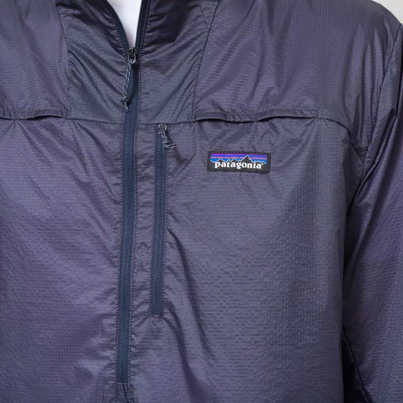 Patagonia Houdini Stash Half Zip Pullover Smolder Blue-4