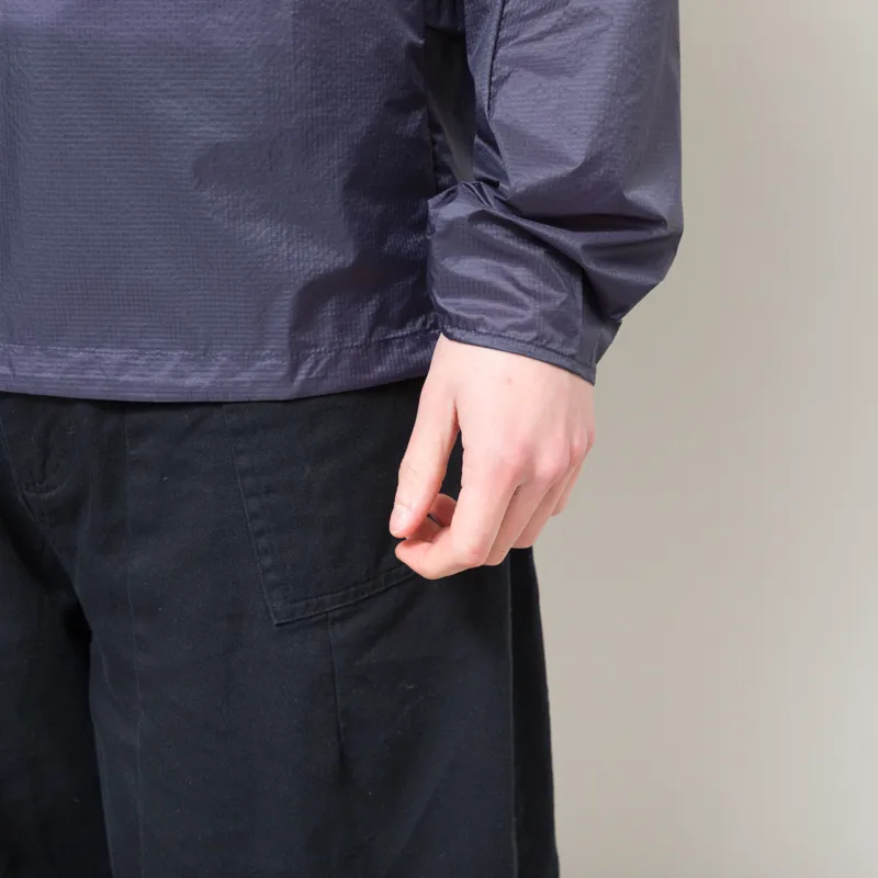 Patagonia Houdini Stash Half Zip Pullover Smolder Blue-5