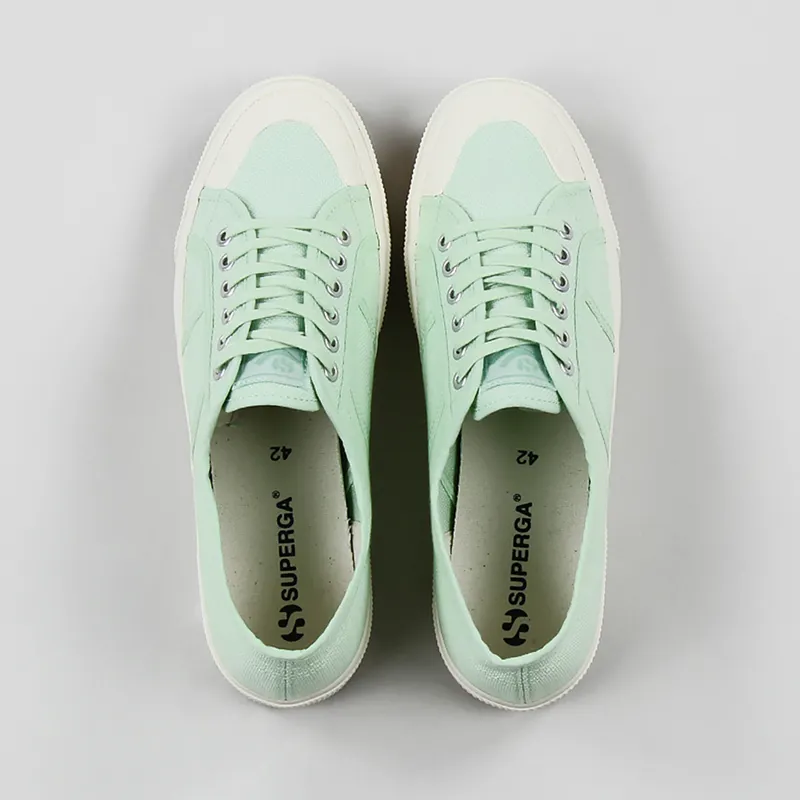 Superga 2390 Cotu Shoes Green Light-6