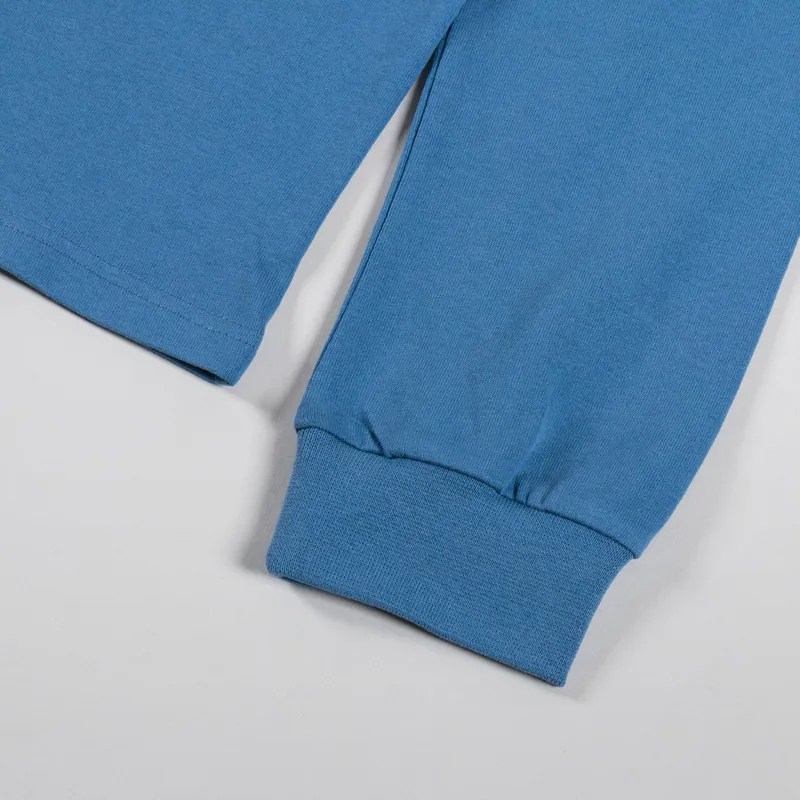 Kavu Long Sleeve Botanical Society T Shirt Coronet Blue-7