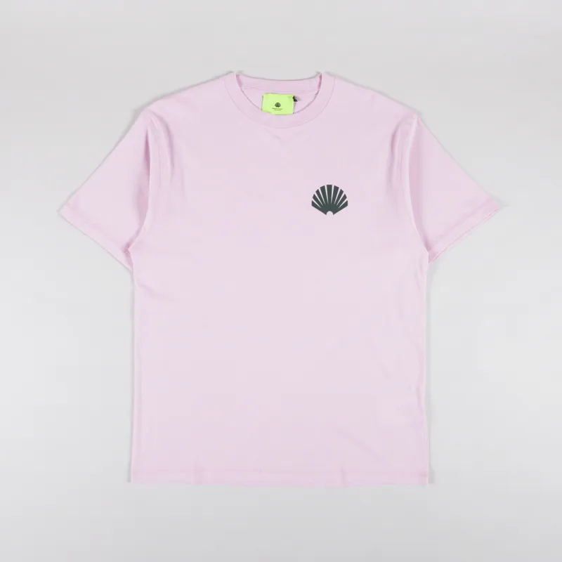 New Amsterdam Surf Association Logo T Shirt Cradle Pink-1