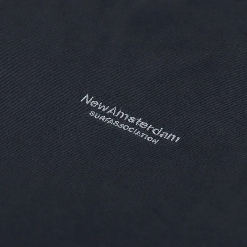 New Amsterdam Surf Association Name T Shirt Black-2