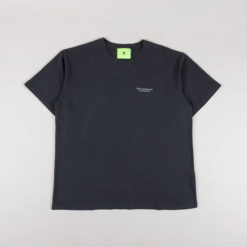 New Amsterdam Surf Association Name T Shirt Black