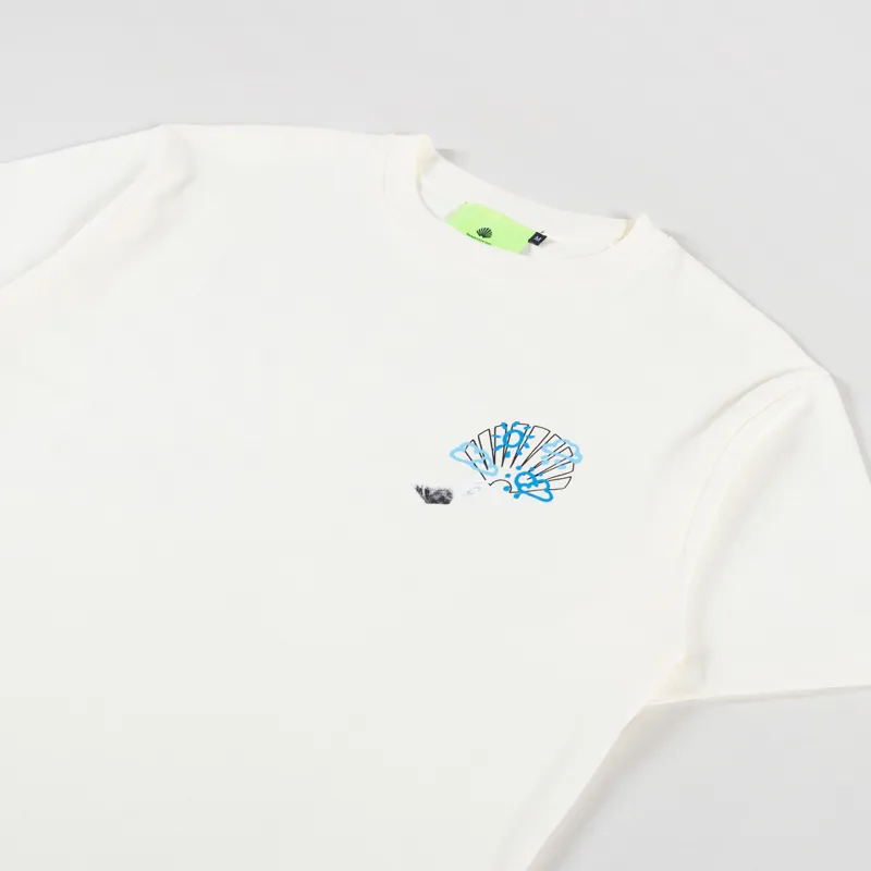 New Amsterdam Surf Association Forecast T Shirt Egret-2