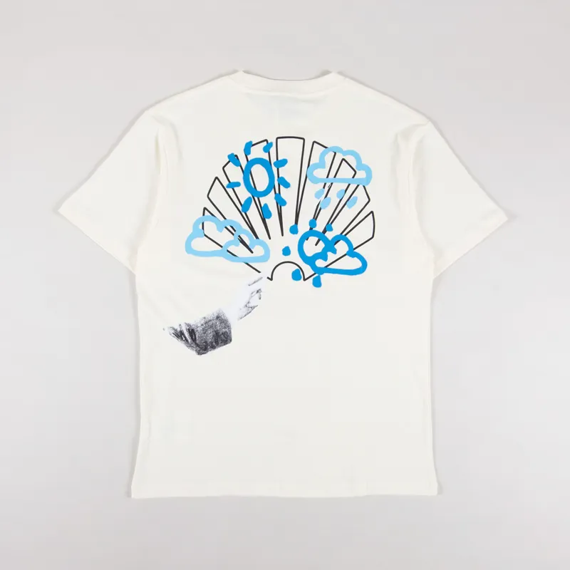 New Amsterdam Surf Association Forecast T Shirt Egret