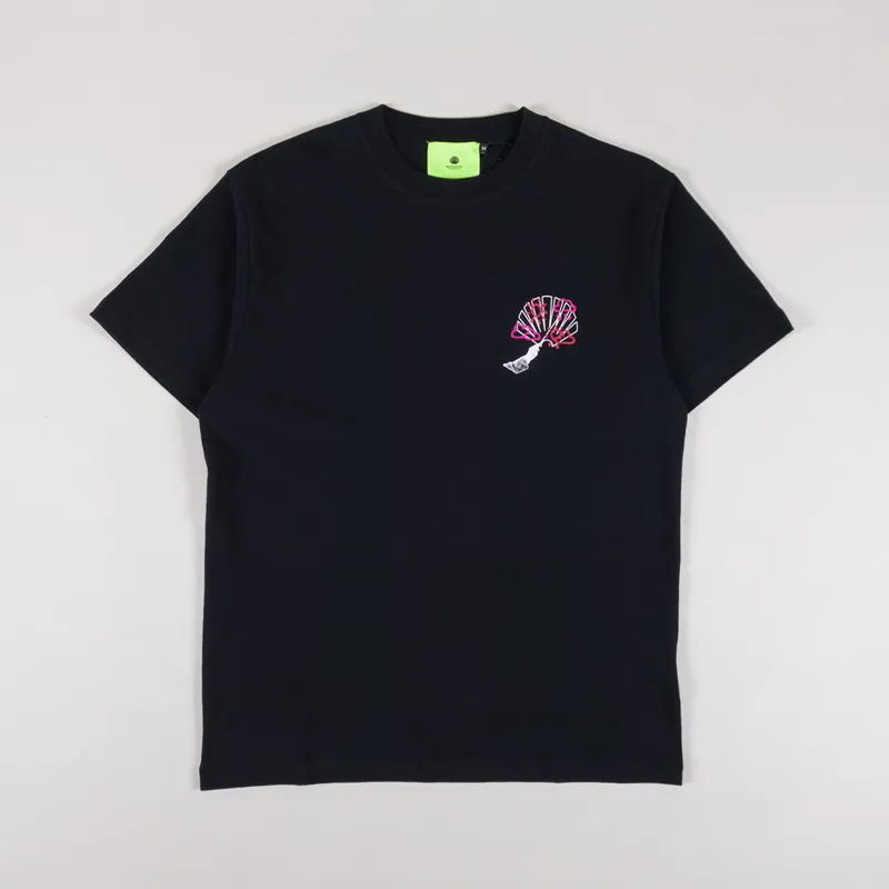 New Amsterdam Surf Association Forecast T Shirt Black-1