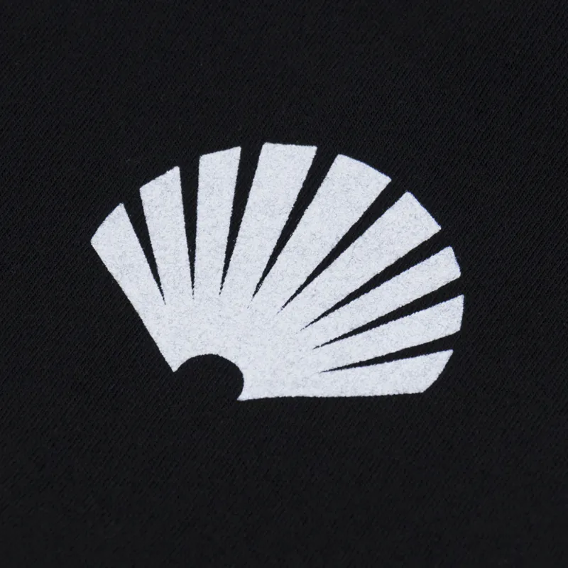 New Amsterdam Surf Association Logo T Shirt Black White-5