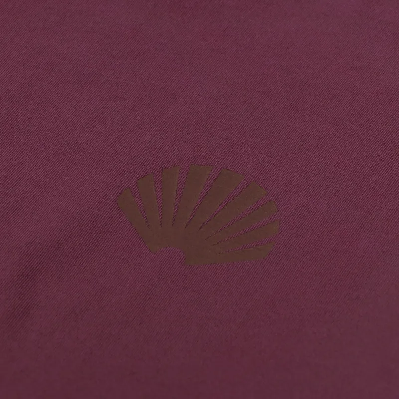 New Amsterdam Surf Association Logo T Shirt Washed Vineyard Wine-3