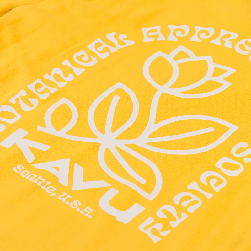 Kavu Botanical Society T Shirt Amber Gold-4