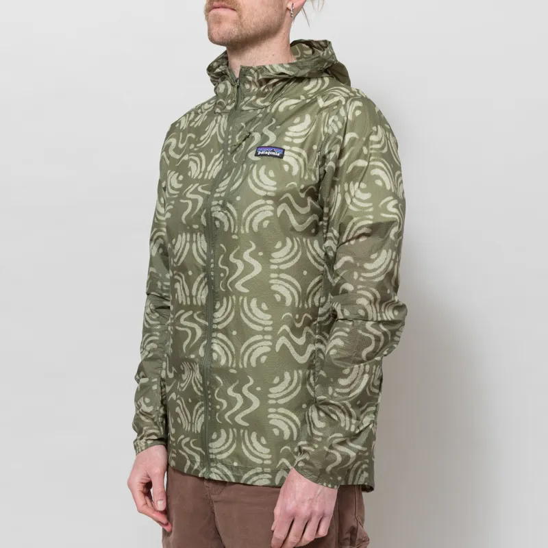 Patagonia Houdini Jacket Sand Waves Caper Green-1