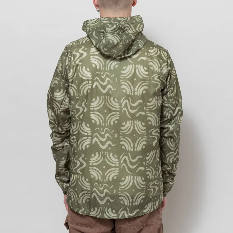 Patagonia Houdini Jacket Sand Waves Caper Green-3