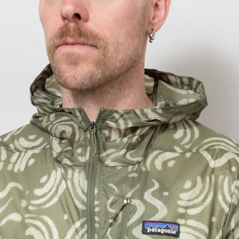 Patagonia Houdini Jacket Sand Waves Caper Green-5