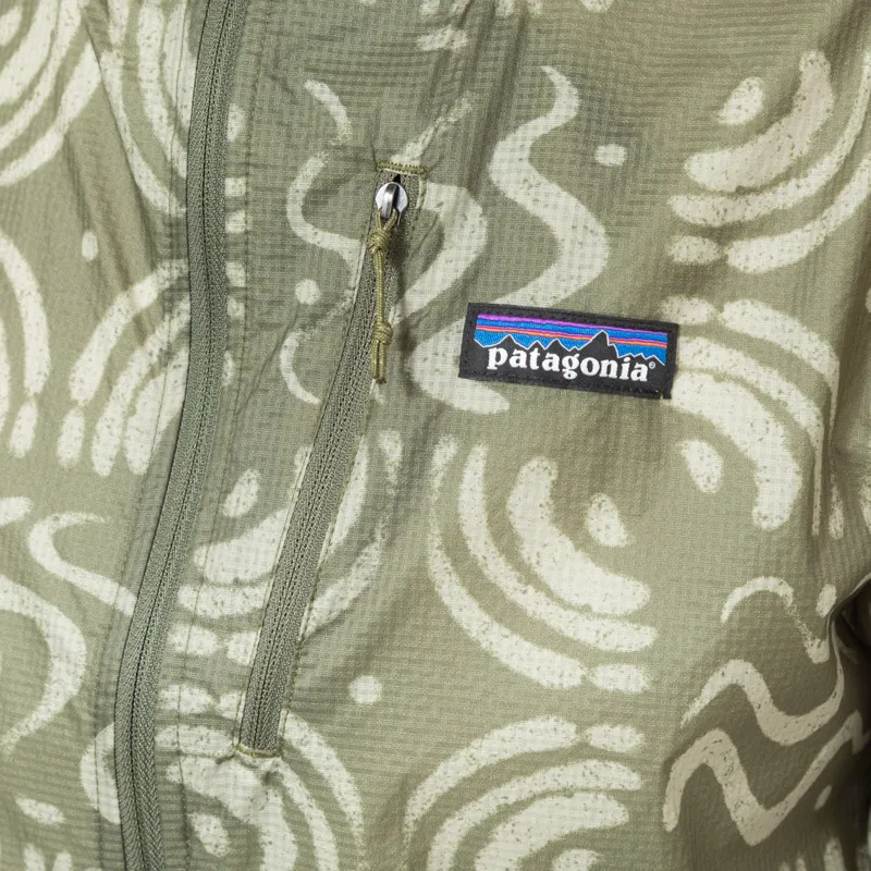 Patagonia Houdini Jacket Sand Waves Caper Green-7