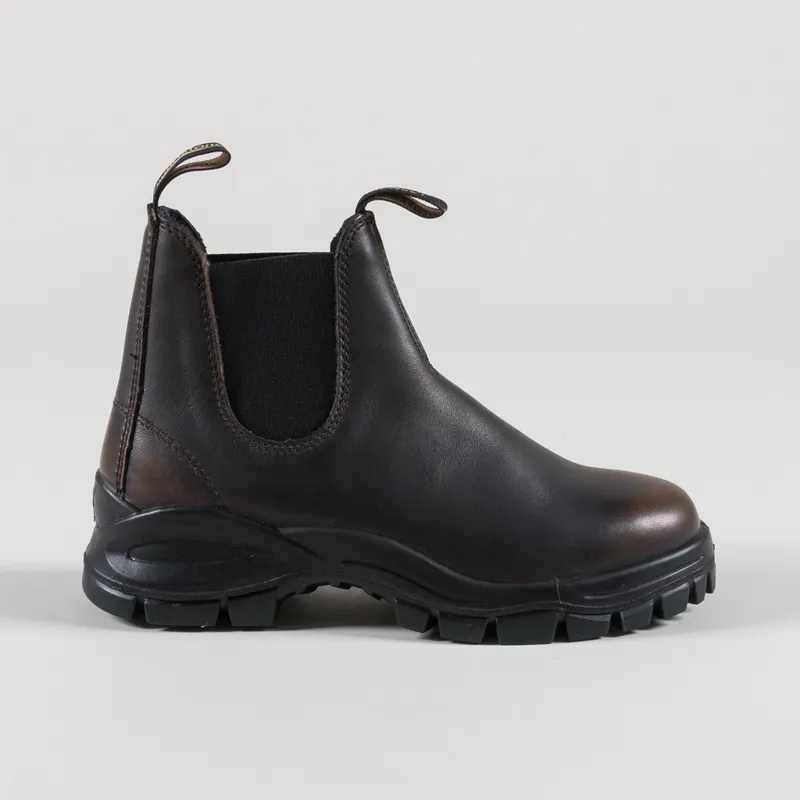 Blundstone Womens 2434 Chelsea Boots Vintage Brown Leather-2