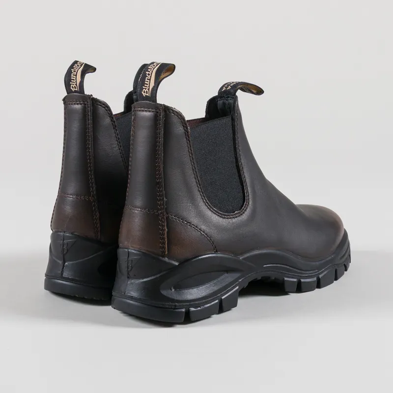 Blundstone Womens 2434 Chelsea Boots Vintage Brown Leather-1