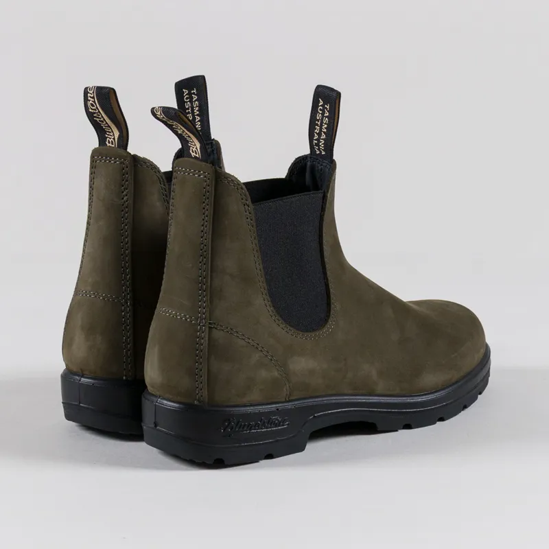 Blundstone Womens 2442 Chelsea Boots Forest-1