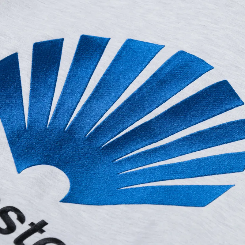 New Amsterdam Surf Association Logo Hoodie Grey Melange-6