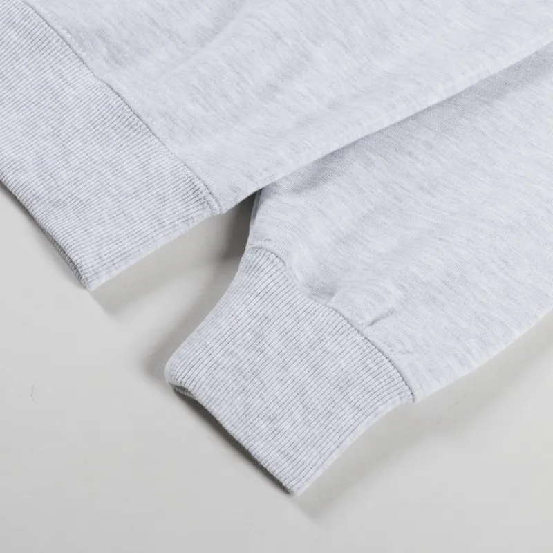 New Amsterdam Surf Association Logo Hoodie Grey Melange-10