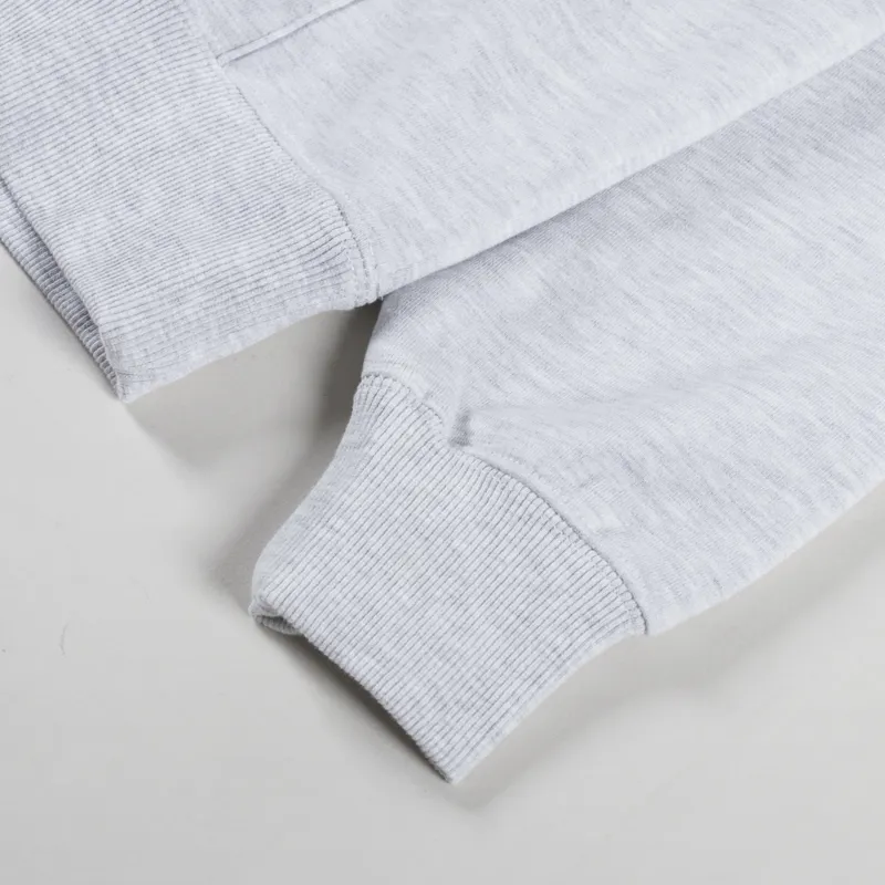 New Amsterdam Surf Association Logo Hoodie Grey Melange-9