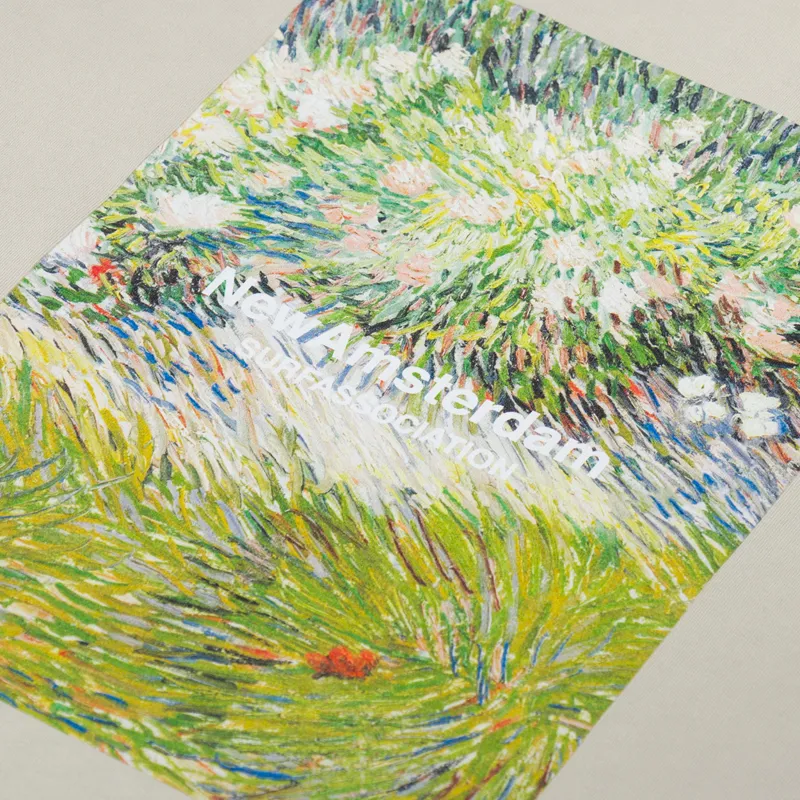 New Amsterdam Surf Association Tall Grass Long Sleeve T Shirt Tidal Foam-2