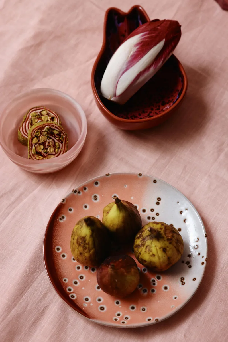 HKLIVING 70s Ceramics Dessert Plates Lychee 2 Pack-4